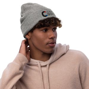 City Boy Ribbed Knit Beanie