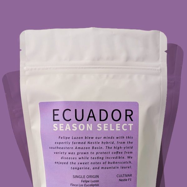 Ecuador ss product Ecuador Coffee: Felipe Luzon's Nestle F1