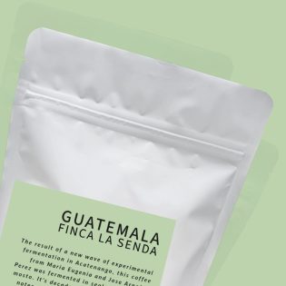 Guatemalan Coffee from Finca La Senda packaging